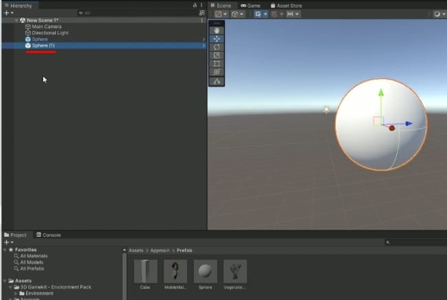 Unityのインスタンス化